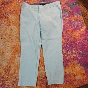 Banana Republic Mint cropped pants